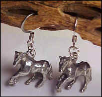 Silver Pewter Horse