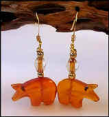 Amber Heartline Bear