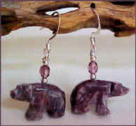 Violet Serpentine BEAR