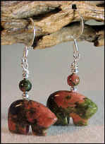 Unakite Zuni Bears