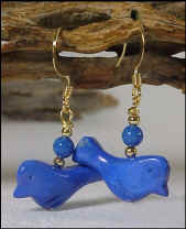 Lapis Birds in GOLD 0414B2 