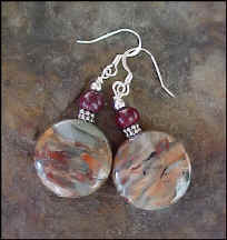 Poppy Jasper Coin 