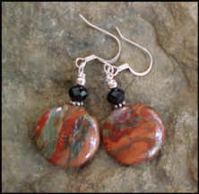 Poppy Jasper Coin 0825P2 
