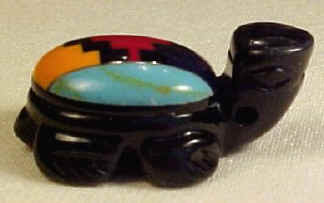 Inlaid Turtle Bead style C