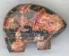 Leopardskin Jasper Zuni Bear Bead