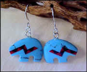 Inlaid Zuni Bears
