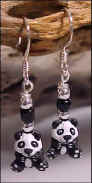 Ceramic Tiny Panda Bears