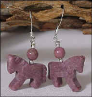 Rhodonite Horse No matrix