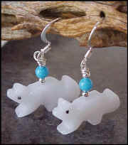 Wolf Earrings