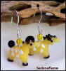 Lampwork Animal Earrings