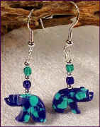 Azurite Walking Bear