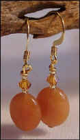 Carnelian Agate Earrings