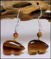 Tiger Eye Zuni Bear