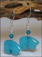 Candy Jade Zuni Bear /zircon