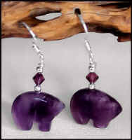 dark Amethyst�zuni Bears 0822zb1 
